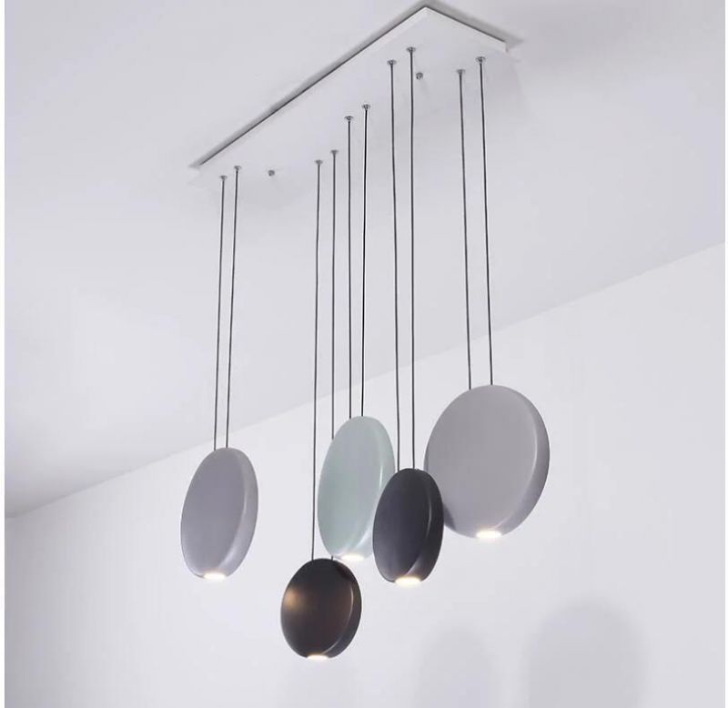 Unique Modern Energy Saving Lighting Round LED Acrylic Pendant Lights