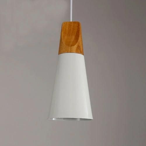 Modern Pendant Lighting with Wood for Restaurant Hanging Lamp E27