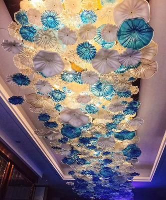 Wonderful Design Modern Hotel Lobby Glass Pendant Chandelier Lighting for Wedding Party, Hall