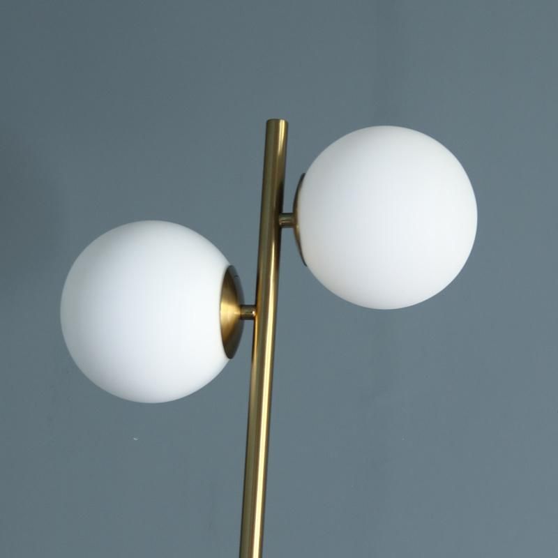 Nordic LED Floor Lamp Corner LED Floor Light Marble Bedroom Lamp Minimalist Light (WH-MFL-72)
