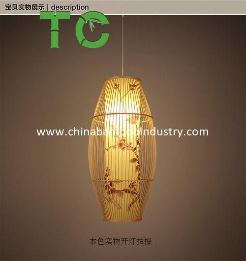 Chinese Style Bamboo Pendant Ceiling Lamp Rattan Ceiling Lamp Rattan Chandelier