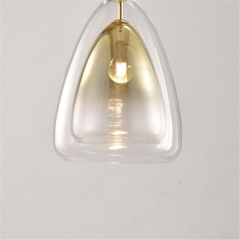 Modern Simple Design Restaurant LED Pendant Lights Dining Room Creativity Glass E27 Hanglamp Bar Kitchen Hanging Lights Fixtures