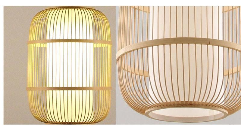 Handmade Rattan Wooden Bamboo Pendant Light
