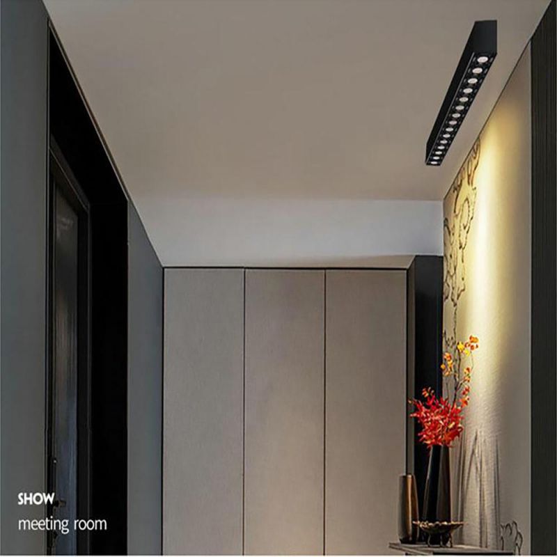 Modern Style Pendant Lamp LED Linear Light Office Kitchen