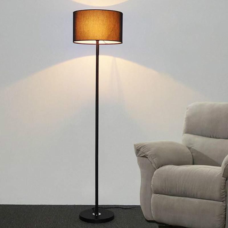 Modern Floor Lamp Nordic Metal Standing Lamps for Living Room Bedroom Fabric Floor Lamps (WH-MFL-109)