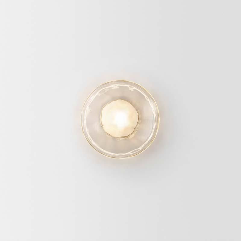 Simple Glass Lighting Background Wall Light Bedroom Study Decoration Creative Wall Lamp