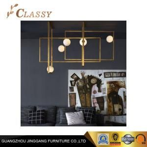Luxury Fashion Metal Pendant Lighting for Home and Hotel