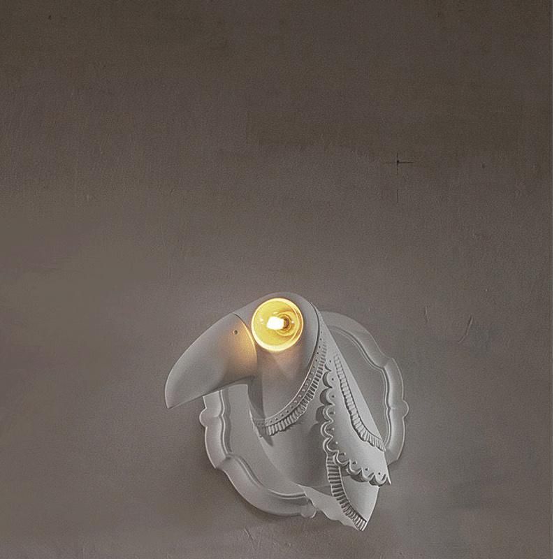 Big Beak Creative Living Room Dining Room Wall Lamp Bedroom Decorative Light