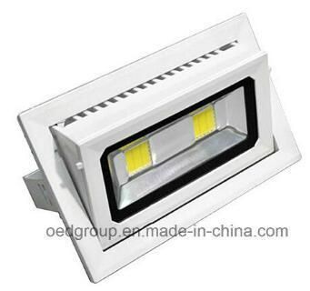 30W Adjustable LED Rectangular Shop Light LED Down Light