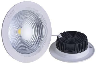 Anti-Glare High Quality Hotel Home Restaurant Isolated Driver Recessed Ceiling 15W RGB LED COB Spotlight Panel Light Downlight