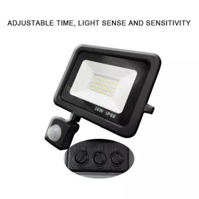 IP65 85-265V PIR Motion Sensor with IR Controller LED Floodlight