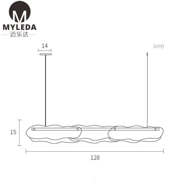 Crystal Glass Living Room Bar Restaurant Pendant Light