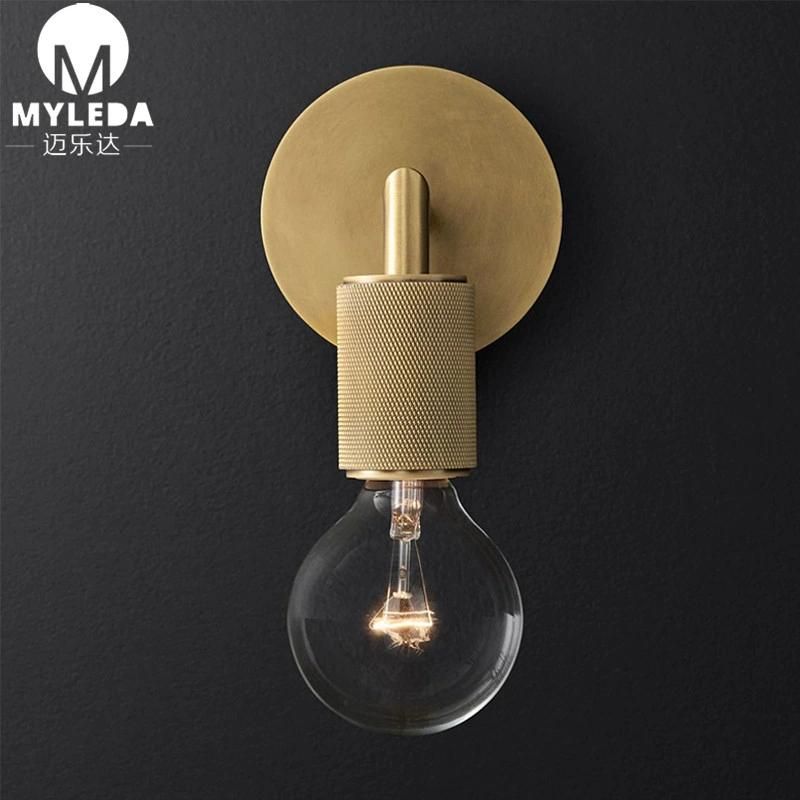 220V Modern Glass Shade LED Wall Mounted Light