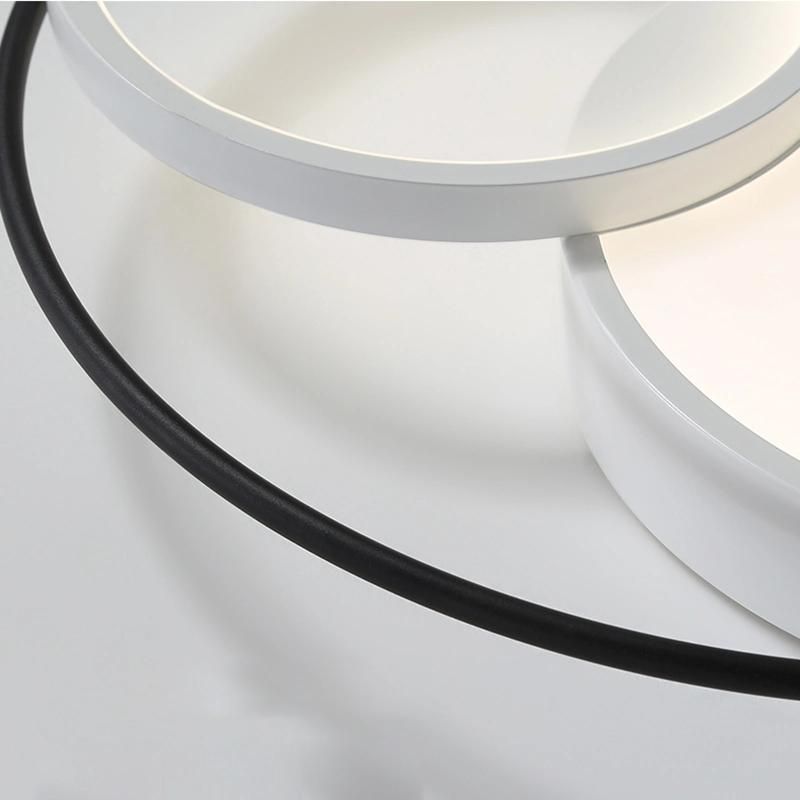 Modern Creative Design Circle Ceiling Lamp Pendant Lamp Living Room Lamp