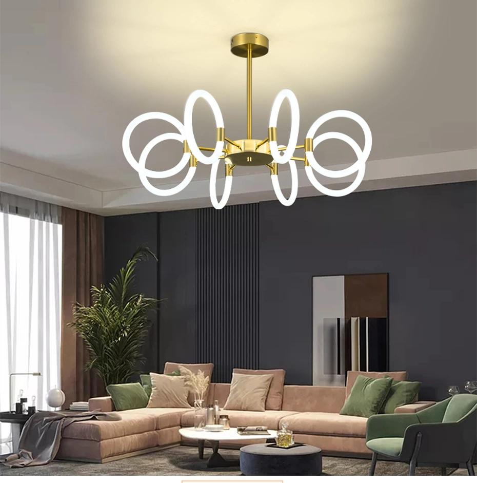 Modern Simply Style Fashion Art Decoration Lamp LED Ceiling Pendant Panel Lamp