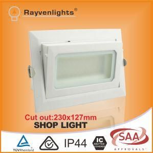 SAA TUV CE Approval 30W 40W 50W Recessed Rectangular LED Downlight