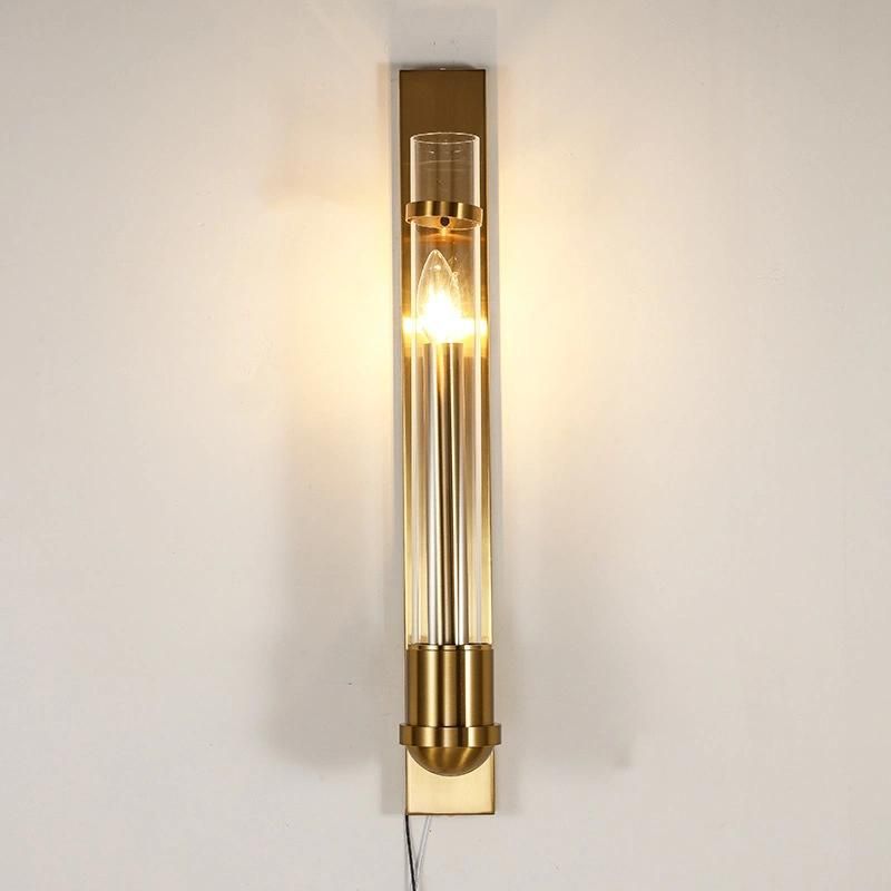 Nordic Postmodern Minimalist Retro Creative Glass Wall Lamp Bedroom Bedside Porch Designer Model Room Wall Lamp