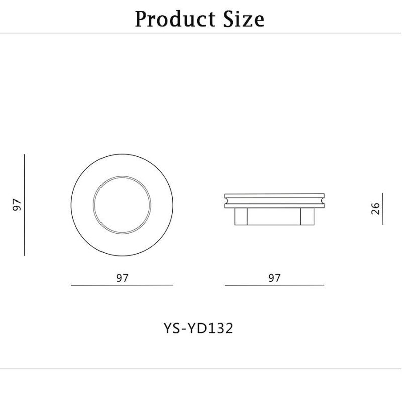 European Style Simple LED Lightings Currency