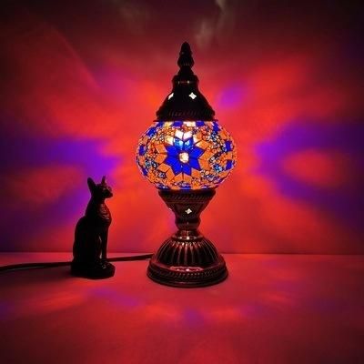 Turkish Mosaic Table Lamp Vintage Art Deco Handcrafted Retro Table Lamp (WH-VTB-06)