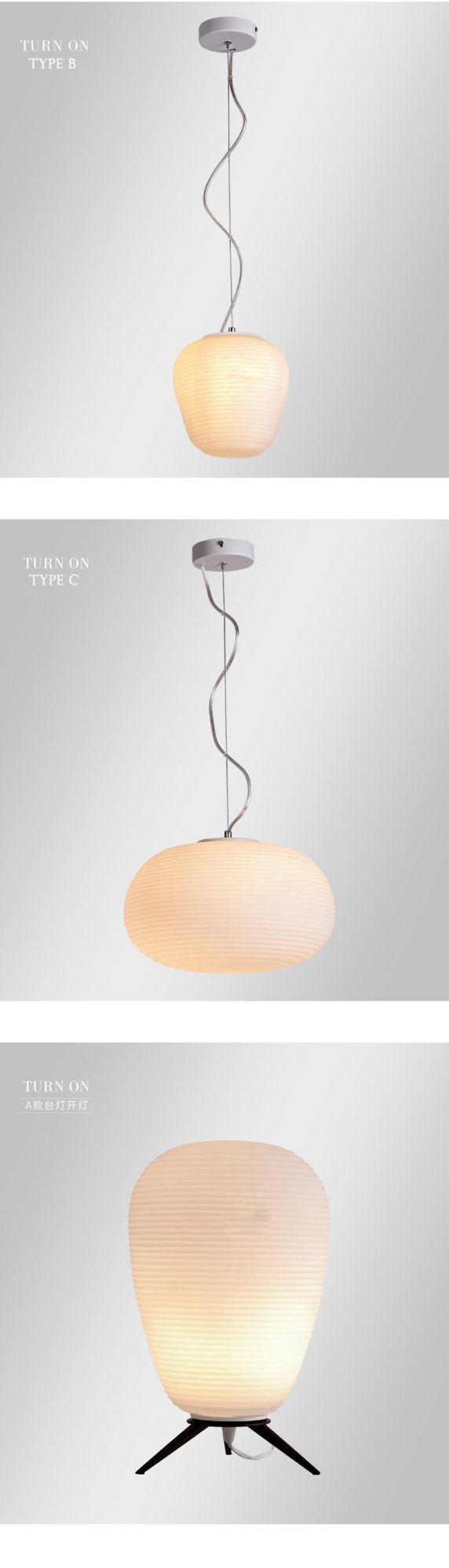 Nodic Modern Chandelier Lighting Products Glass Round Ball Pendant Lights House Deco Lighting