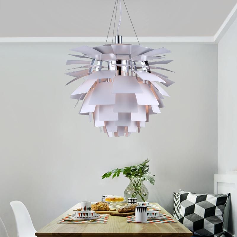Replica White Pendant Lights for Kitchen Bdroom Artichoke Lamp (WH-AP-51)