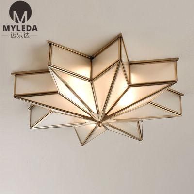 Mounted Lamp Lighting Star LED Ceiling Mount Light