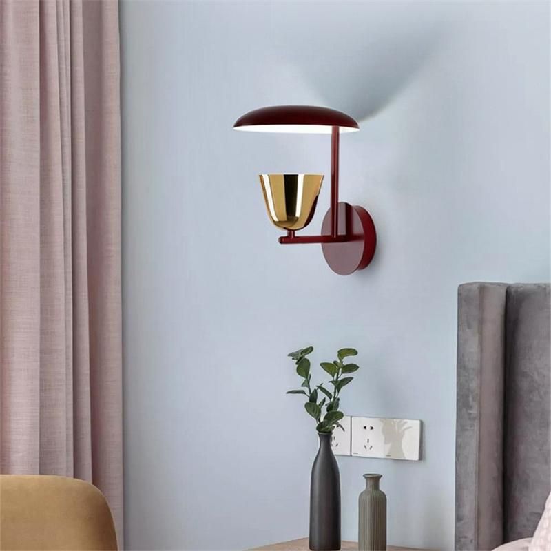 Modern LED Red Wall Lights Home Bedroom Bedside LED Wall Sconce (WH-OR-221)