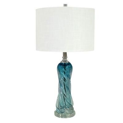 High Quality Hotel Glass Table Lamp for Bedside Bedroom Home Decor