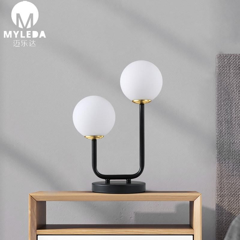 Hotel Decorative Bedroom Metal Bedside Modern Table Lamp