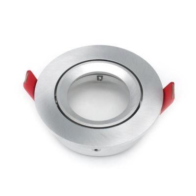 Round Tilt Downlight Fitting Fixture Ceiling Lamp LED Holder for MR16 GU10 (LT2208)