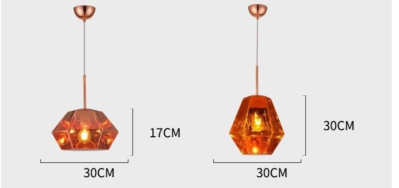 Indoor E27 Acrylic Multi Color Chandelier LED Bar Hanging Lamp Macaron Pendant Lighting Zf-Cl-092