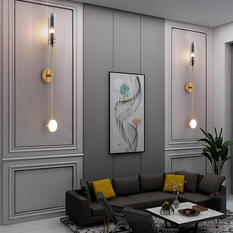 Bedside Light Bedroom Living Room Corridor Modern Simple Creative Long Wall Lamp