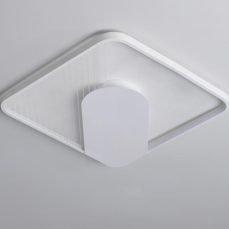 Acrylic Quadrate Ceiling Lamp Creative Simple Bedroom Light Warm Livingroom LED