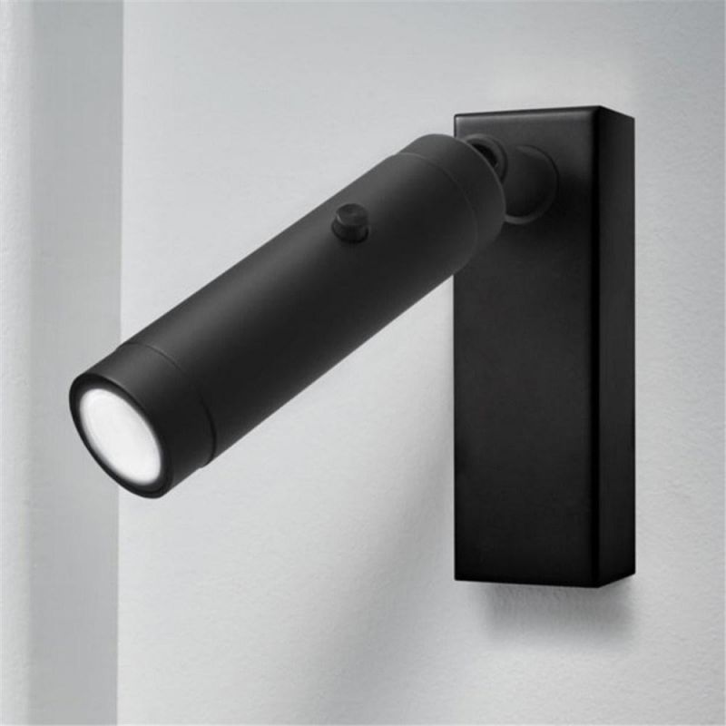 Modern Wall Lamp Wall Mount Bed Side Reading Wall Light DC 5V USB Charger Bedroom Lamps Rotating Night Light Fixtures