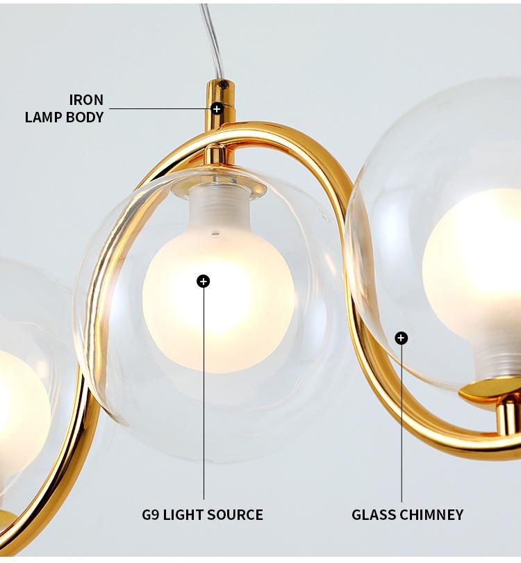 Modern Simple Style White Glass Shade Pendant for Living Room Bedroom Kitchen Ceiling Pendant Lamp