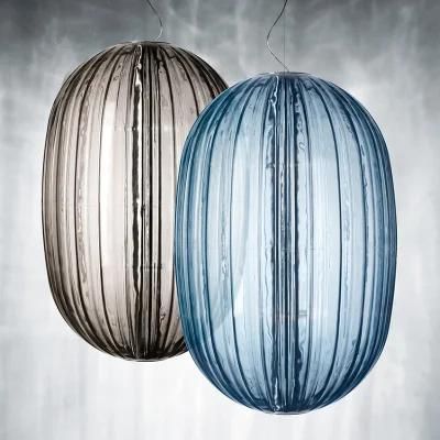 2022 Decorative Hand Blown Round Lamp Shade Hanging Glass Ball Chandelier
