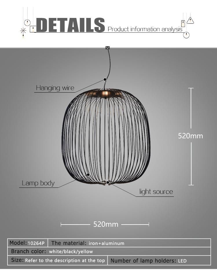 Hot Sales Indoor Lighting Iron Aluminum LED Hotel Chandelier