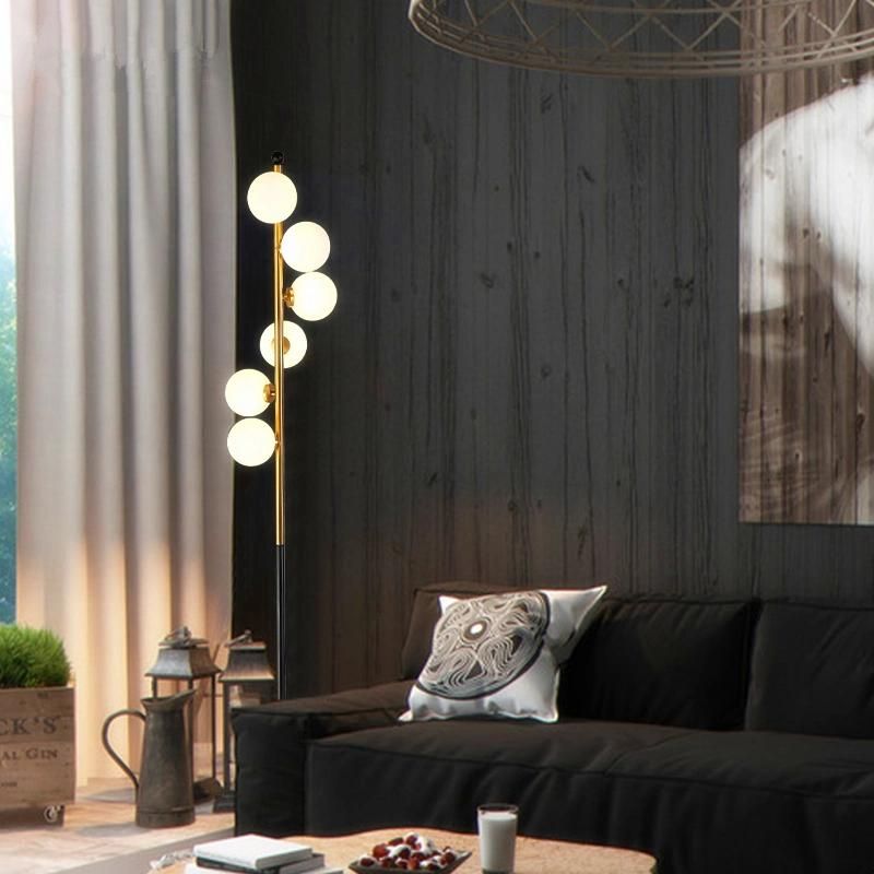 Modern LED Living Room Standing Luminaires Nordic Lights Bedside Floor Lamps for Living Room (WH-MFL-33)