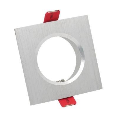 Recessed Ceiling Downlight Fitting Spotlight Housing Frame Pure Aluminium (LT2001)