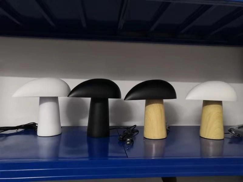 Customize Hotel Resin Mushroom Apartment Home Bedroom Modern Small Table Lamps
