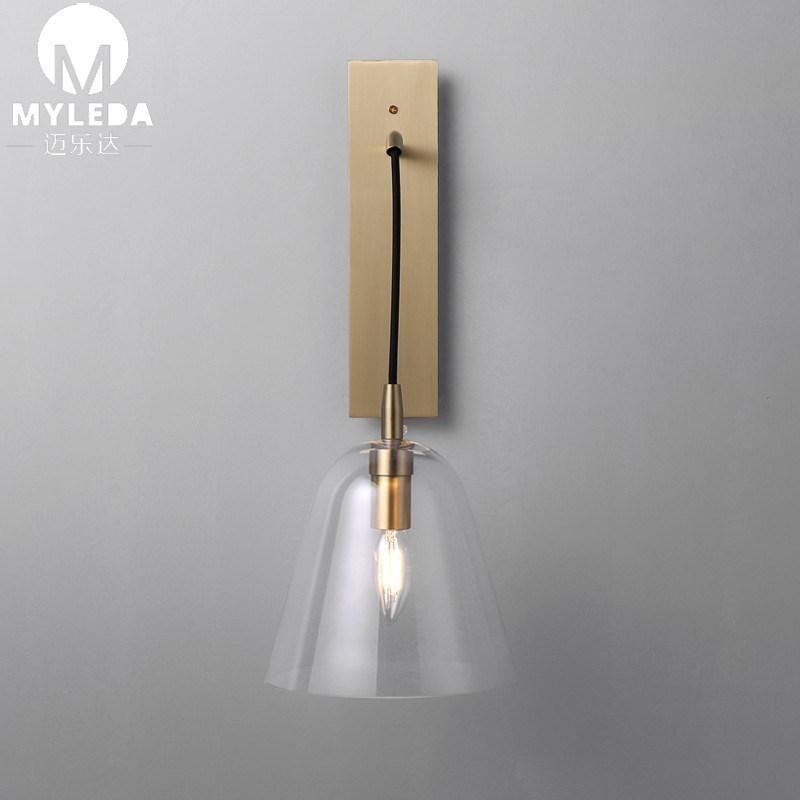 Industrial Vanity Vintage Glass LED Wall Scones Lighting