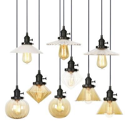 Factory Wholesale High Quality Retro Hanging Home Decoration Lamp Luxury Modern Nordic Pendant Light