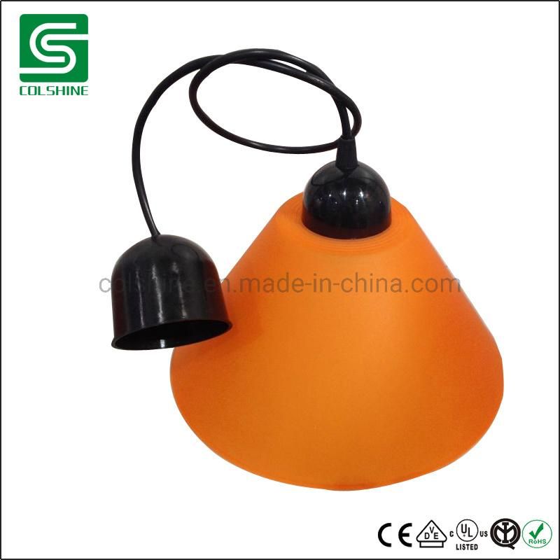E27 Colorful Plastic Pendant Light Decoration Silicone Lamp