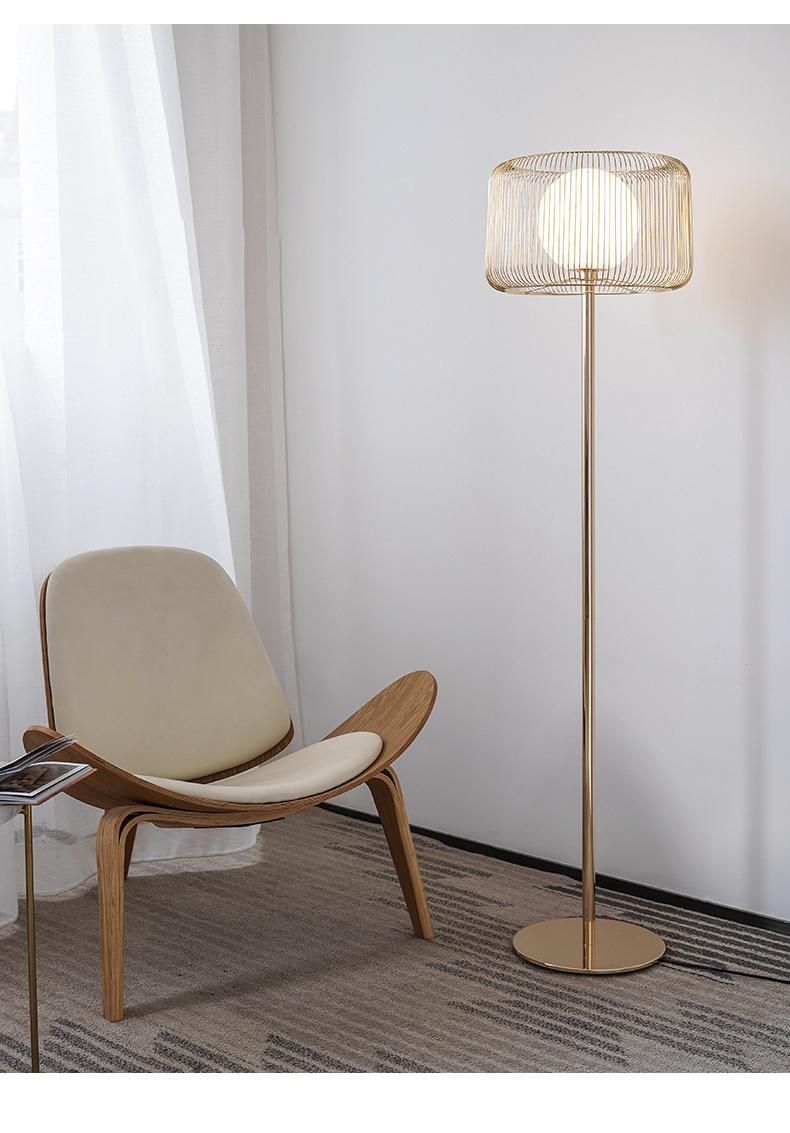 Modern Decorative Indoor Lighting LED Warm White Arc Floor Light for Home Original Factory Decorative Lighting Metal + Glass Luxury Art Chandelier Floor Lamp