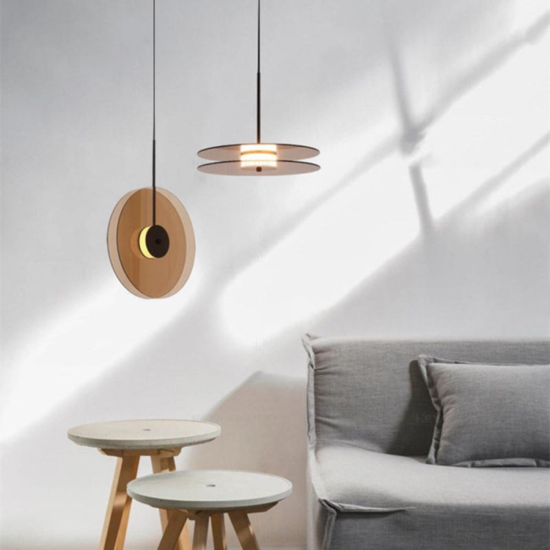 Post-Modern Restaurant Luxury Creative Glass Pendant Lamp Scandinavian Designer Art Bedroom Pendant Lamp (WH-AP-192)