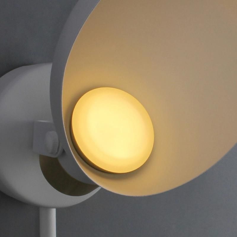 LED Wall Light Simple Living Room Bedroom Reading Bedside Creative Rotating Lamp