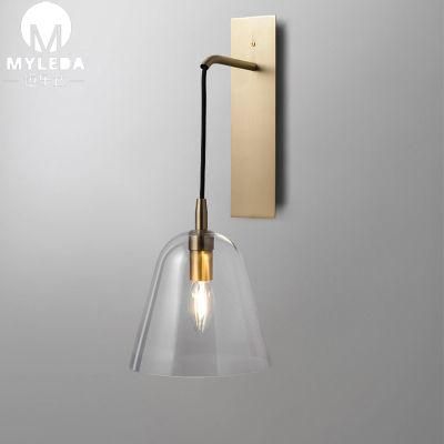 Industrial Vanity Vintage Glass LED Wall Scones Lighting