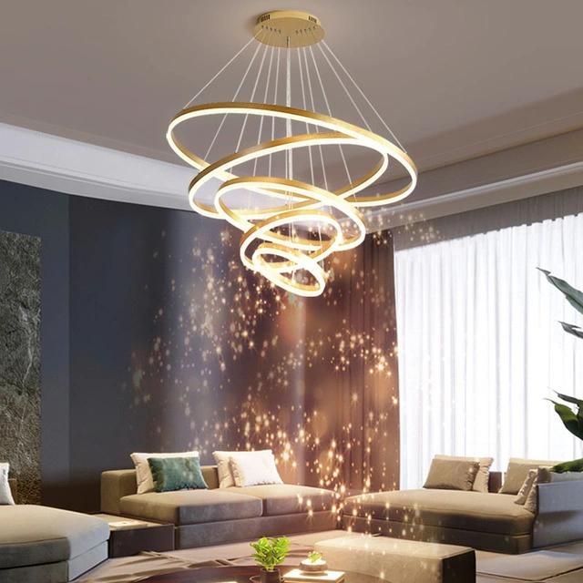 European Style Bedroom Living Room LED Chandelier