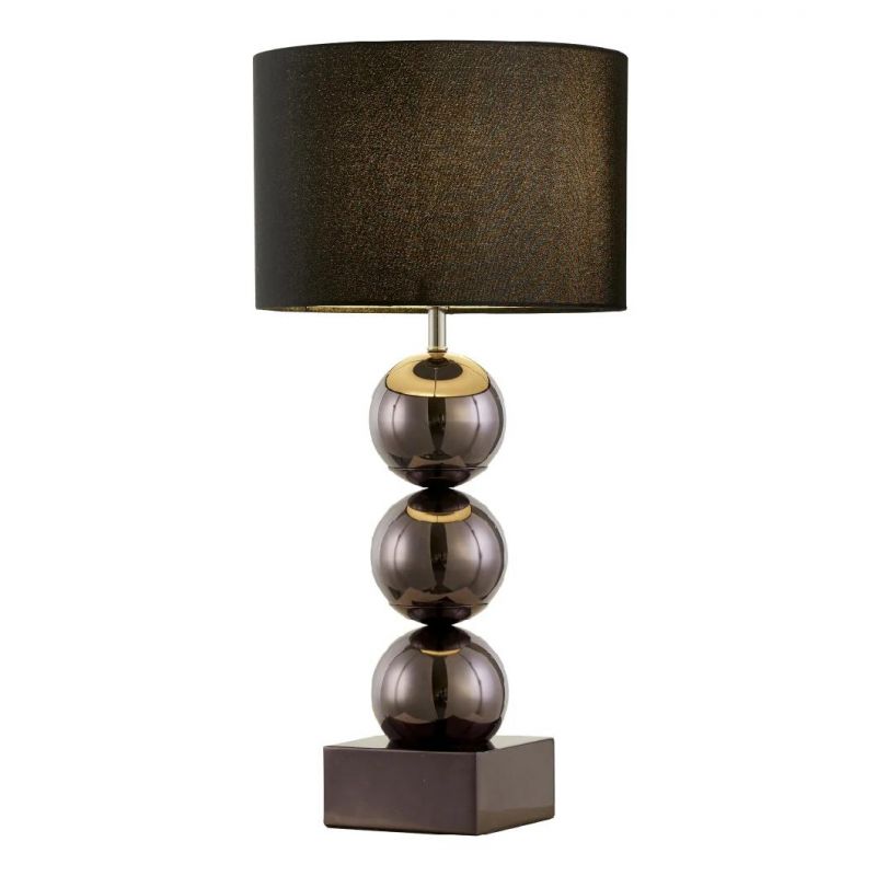 Modern Postmodern Neoclassical Metal Ball European Creative Minimalist Designer Model Room Living Room Table Lamp