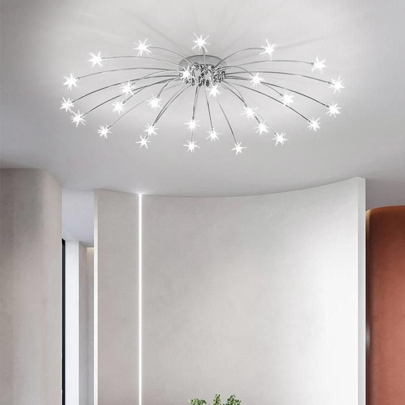 Metal Crystal More Lightsource Ceiling Lamp Living Room Lamp Bedroom Lamp